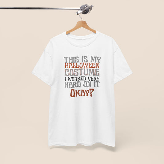 "This Is My Halloween Costume" Unisex Tee